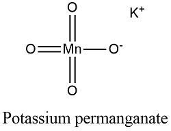 التركيب الكيميائي لبرمنجانات البوتاسيوم